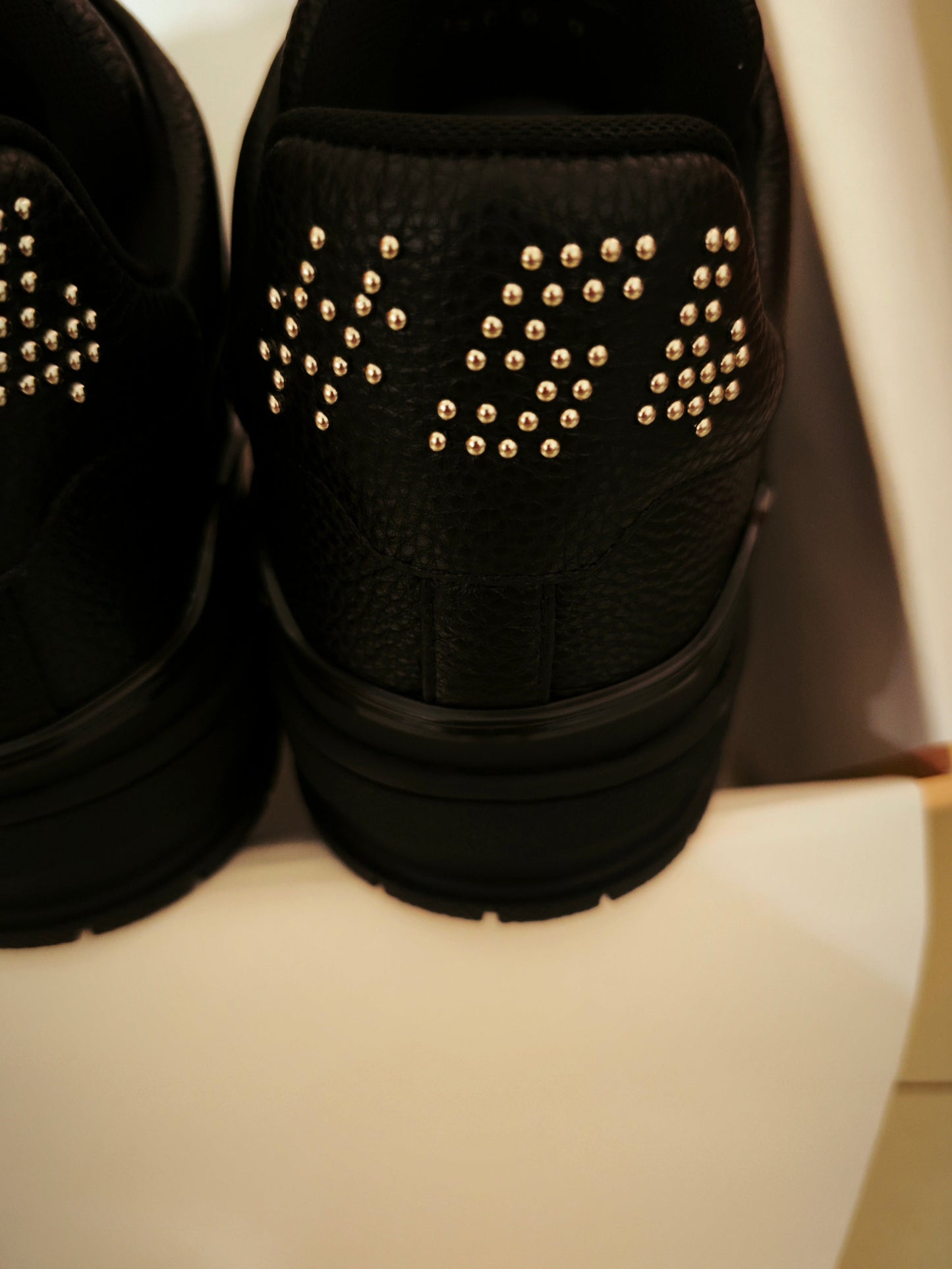 CHUNKY SKATE TRAINER “Black Diamond”