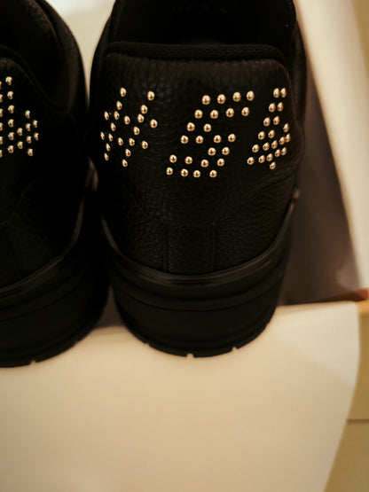 CHUNKY SKATE TRAINER “Black Diamond”