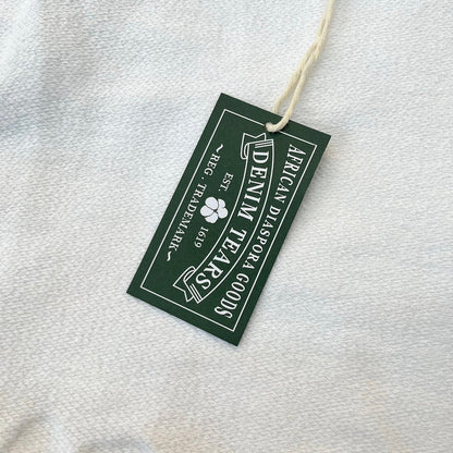 WASHED INDIGO SET “White”