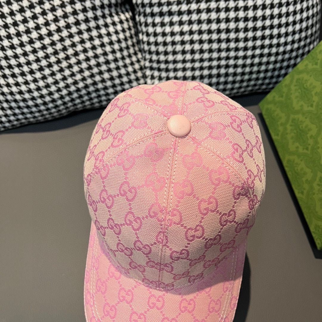 MONOGRAM FIELD CAP “Blush”