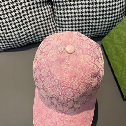 MONOGRAM FIELD CAP “Blush”