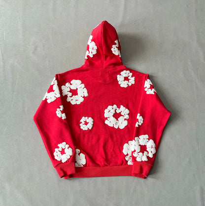WASHED INDIGO SET “Red”
