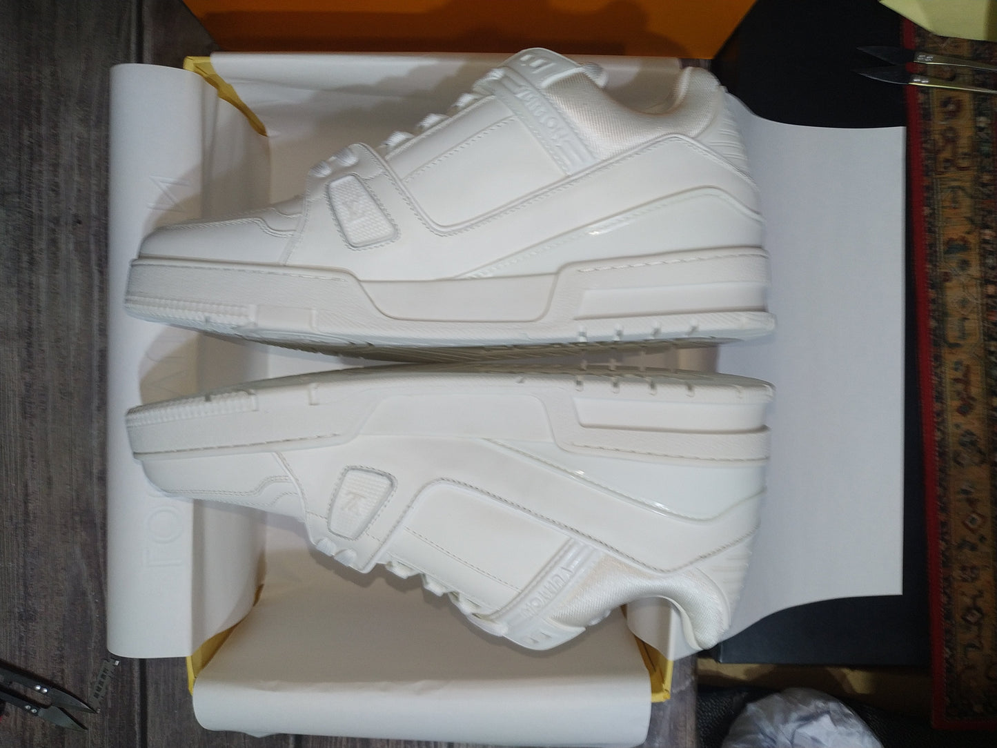 CHUNKY SKATE TRAINER “White”