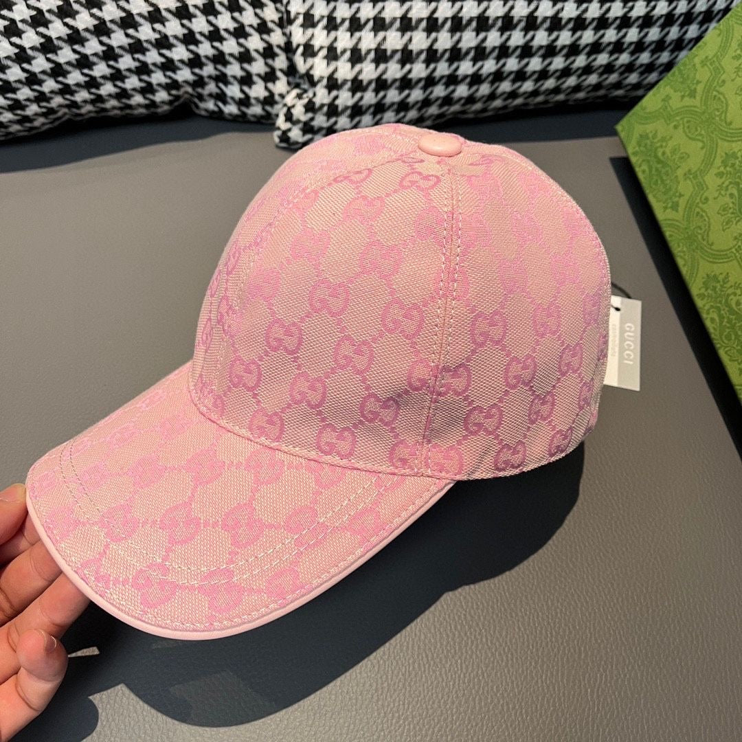MONOGRAM FIELD CAP “Blush”