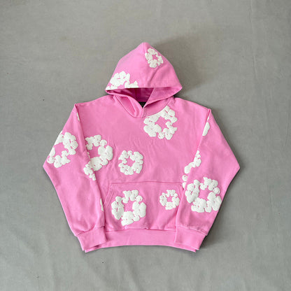 WASHED INDIGO SET “Pink”