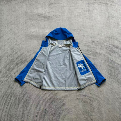 MONOGRAM SHELL JACKET “Cobalt”