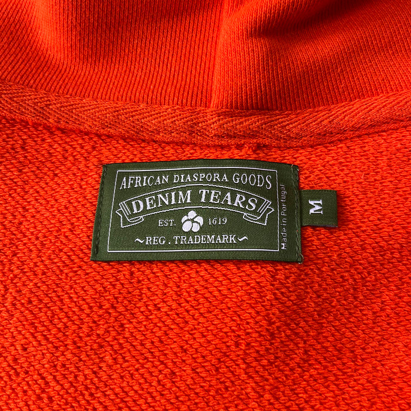 WASHED INDIGO SET “Orange”