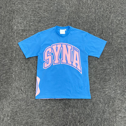 UTILITY GRAPHIC TEE “Pink Blue”
