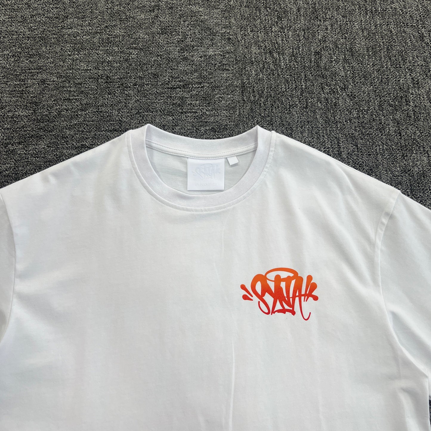 UTILITY GRAPHIC TEE “Fire White”