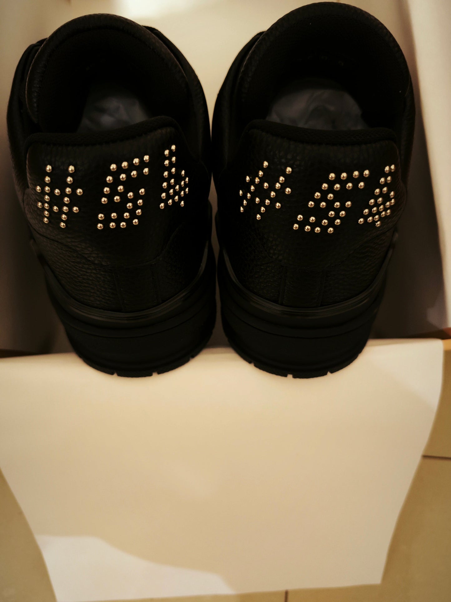 CHUNKY SKATE TRAINER “Black Diamond”