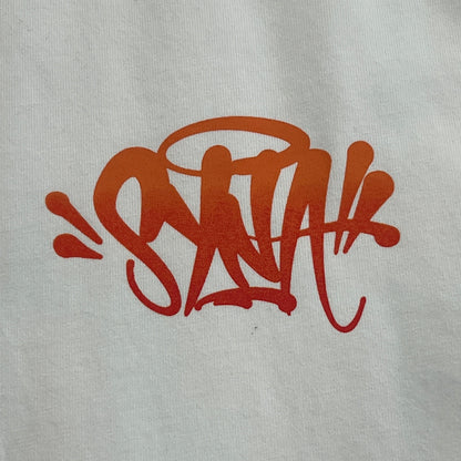UTILITY GRAPHIC TEE “Fire White”