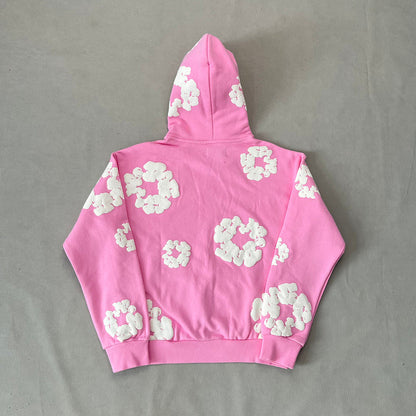 WASHED INDIGO SET “Pink”