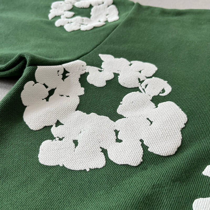 WASHED INDIGO SET “Green”