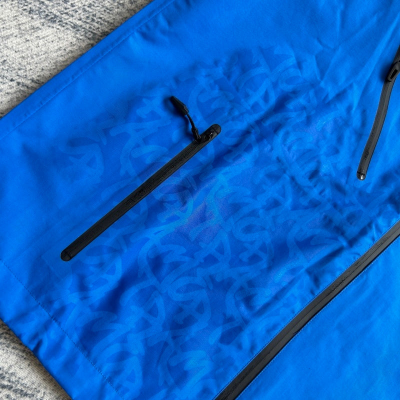 MONOGRAM SHELL JACKET “Cobalt”
