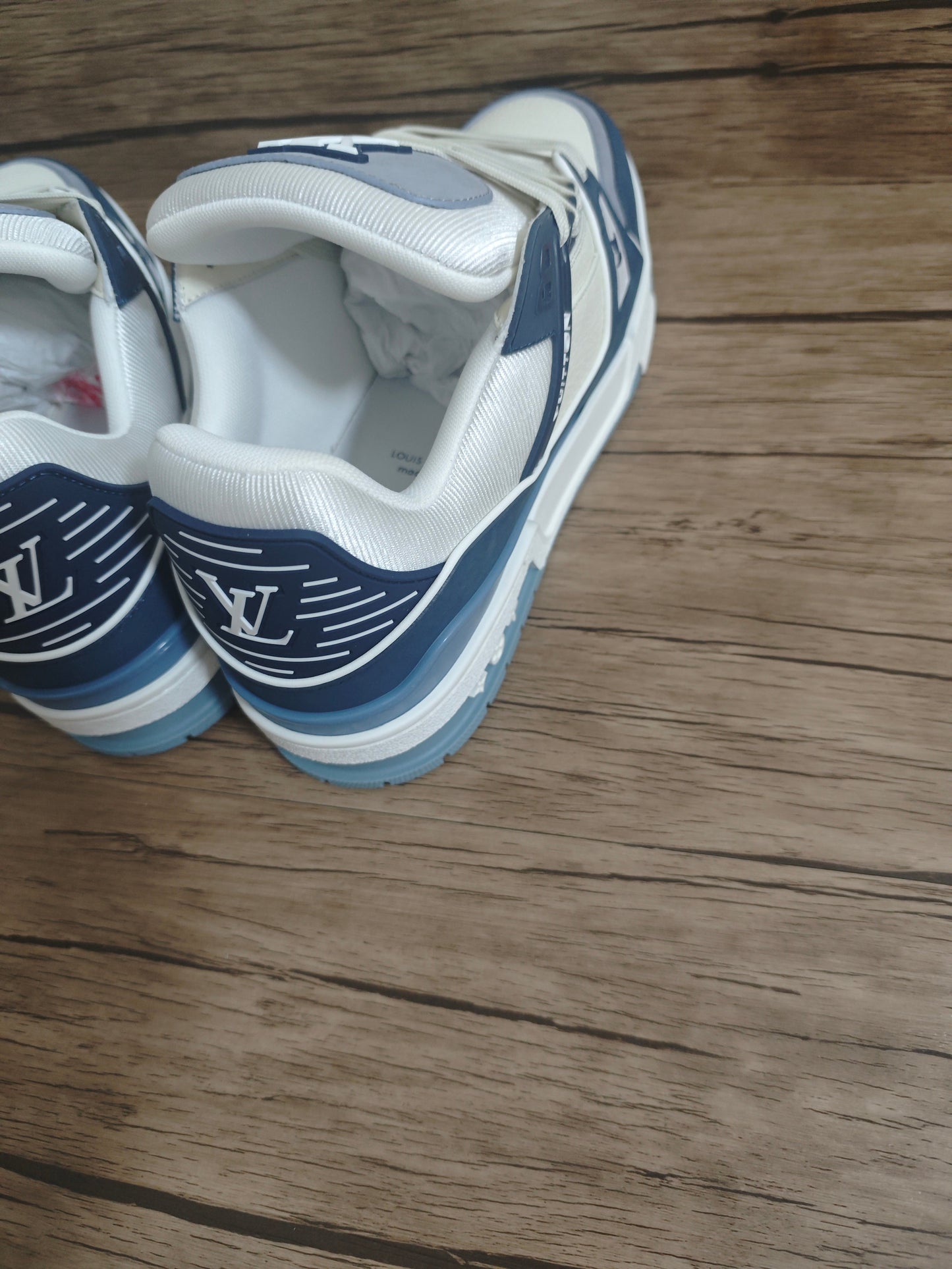 CHUNKY SKATE TRAINER “Blue”