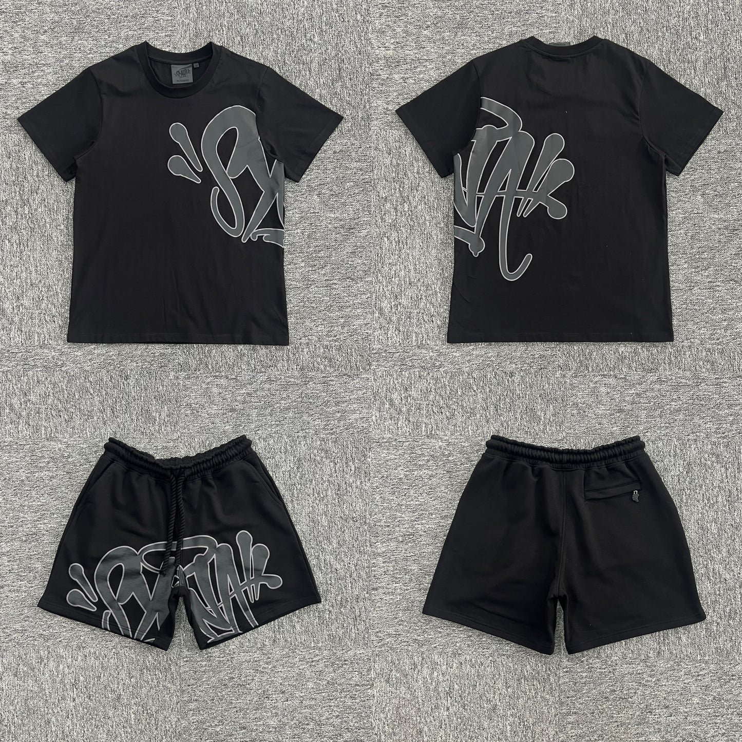 UTILITY SHORTS SET “Black”
