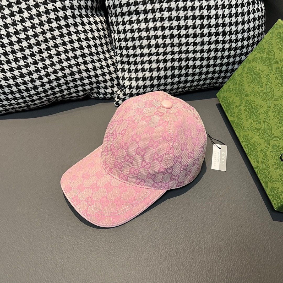 MONOGRAM FIELD CAP “Blush”