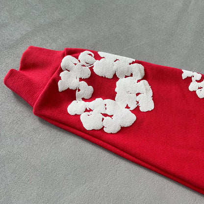 WASHED INDIGO SET “Red”