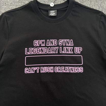 UTILITY GRAPHIC TEE “Can't Rush Greatness”