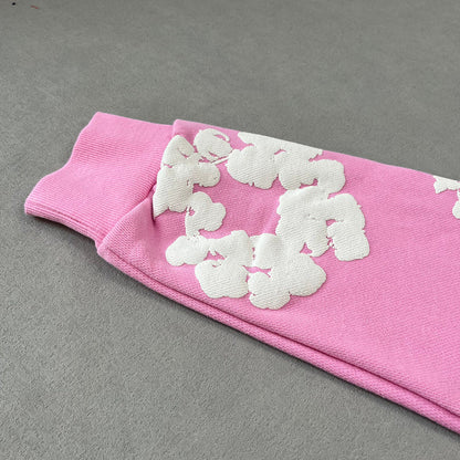 WASHED INDIGO SET “Pink”