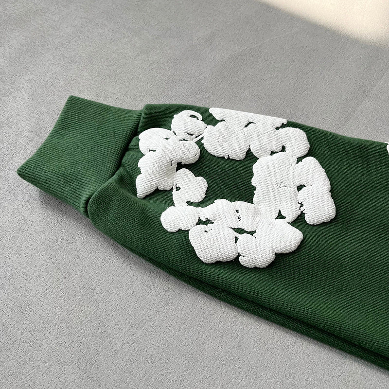WASHED INDIGO SET “Green”