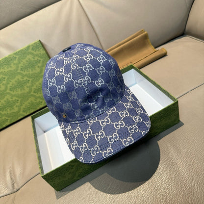 HERITAGE FIELD CAP “GG Canvas Blue & Grey”