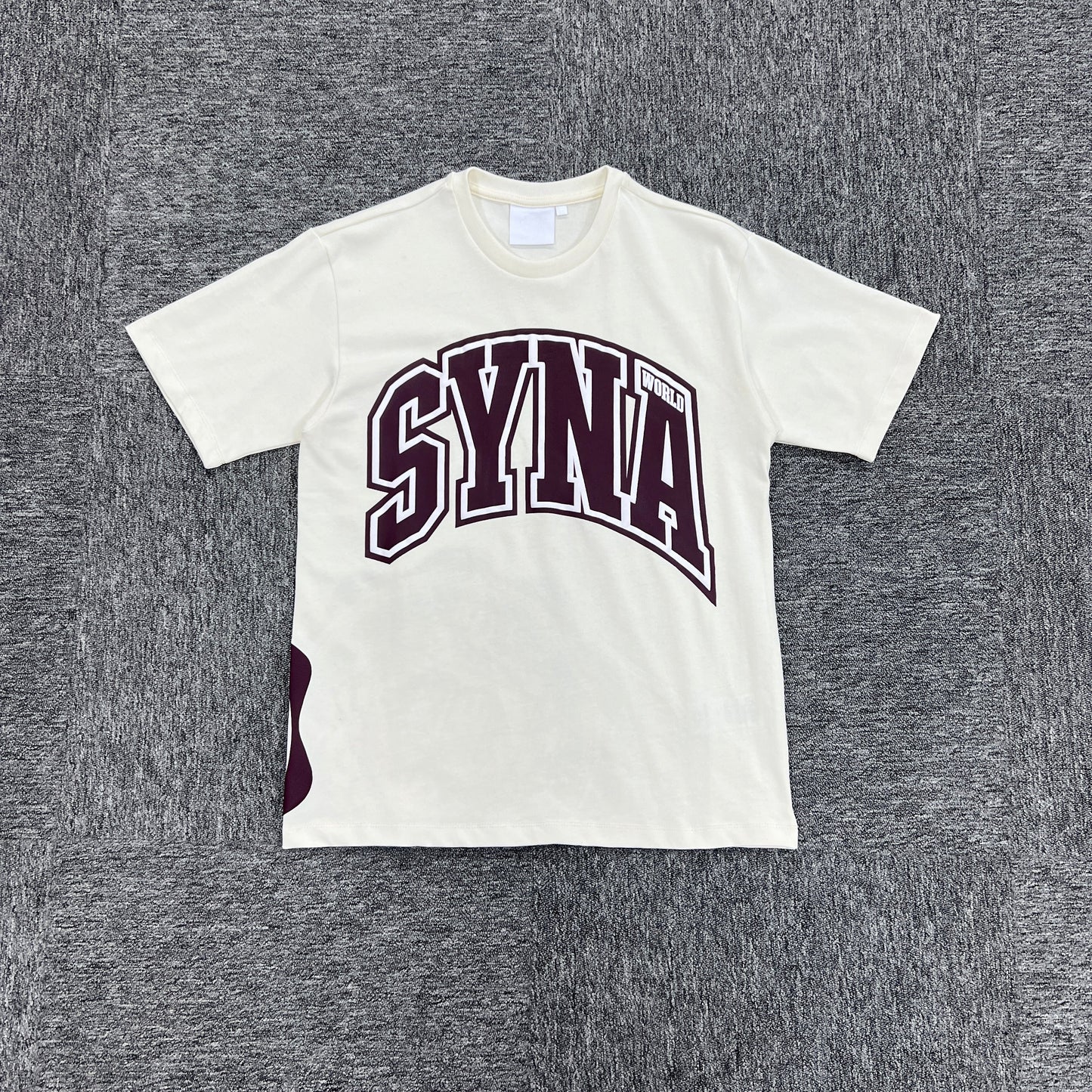UTILITY GRAPHIC TEE “Burgundy Creme”