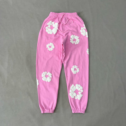 WASHED INDIGO SET “Pink”