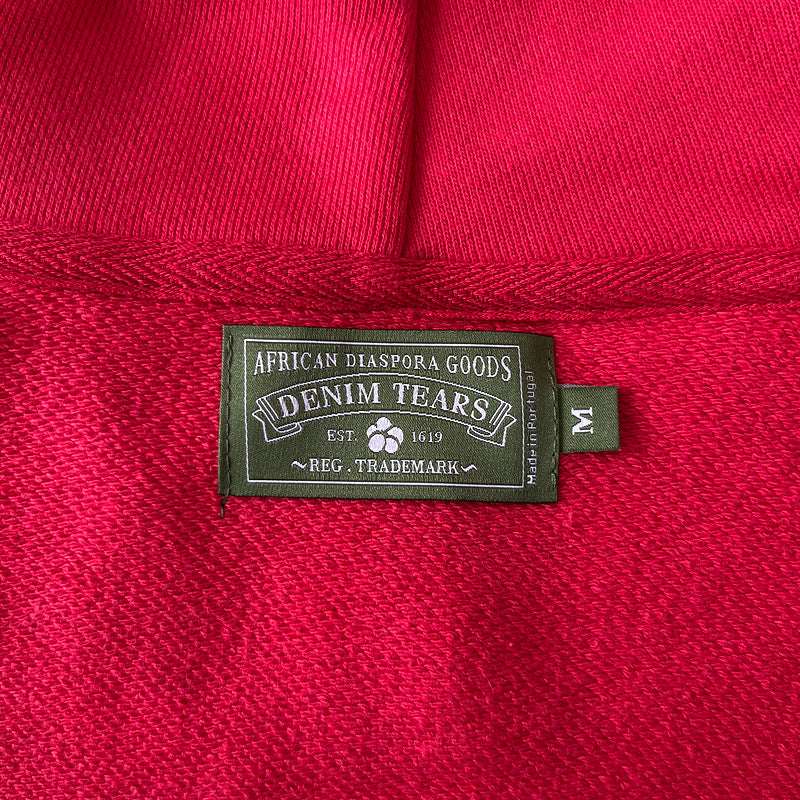 WASHED INDIGO SET “Red”