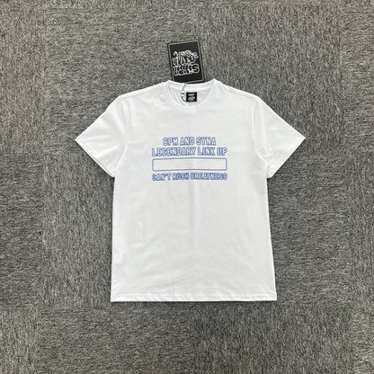 UTILITY GRAPHIC TEE “Can't Rush Greatness White”