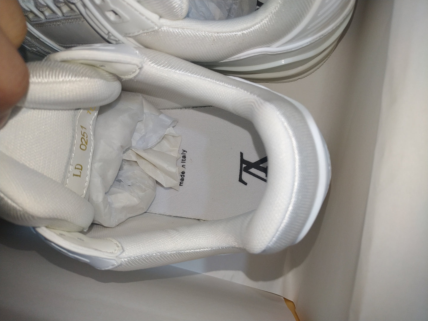 CHUNKY SKATE TRAINER “White”