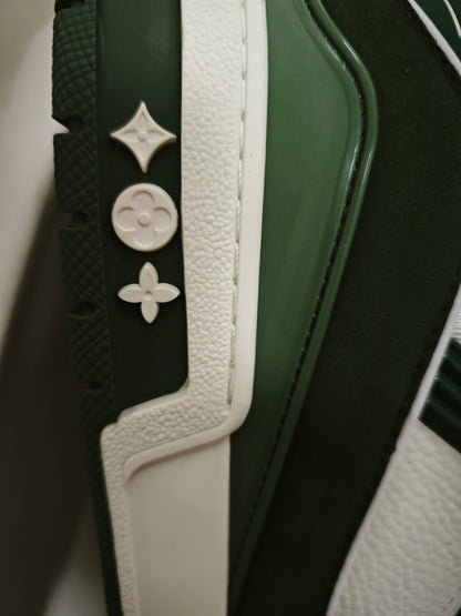 CHUNKY SKATE TRAINER “Military Green”