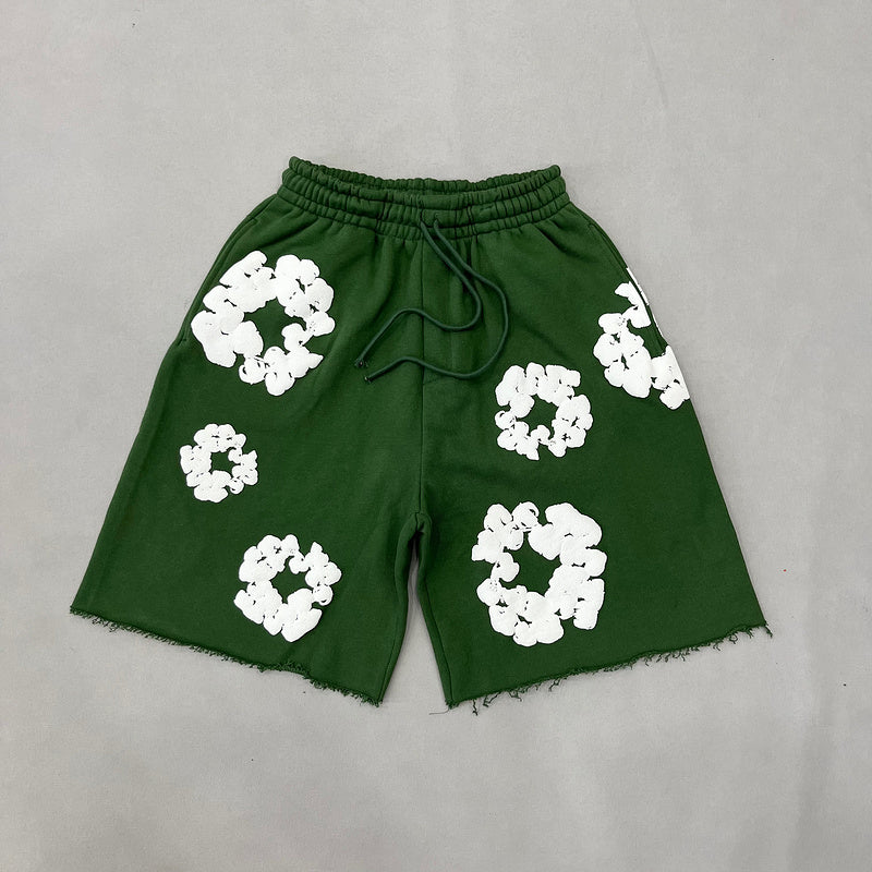 WASHED INDIGO SET “Green”