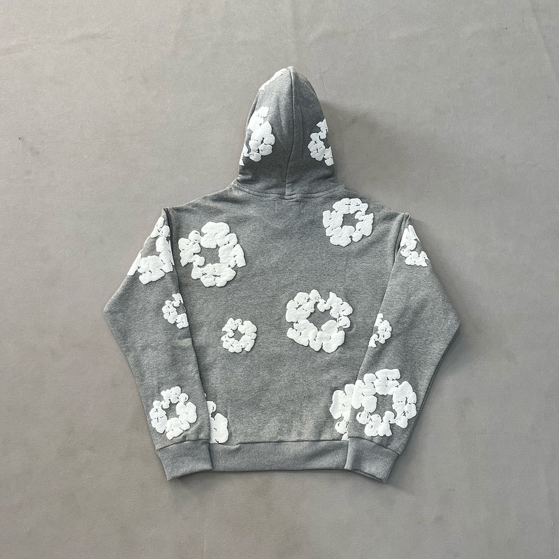WASHED INDIGO SET “Gray”