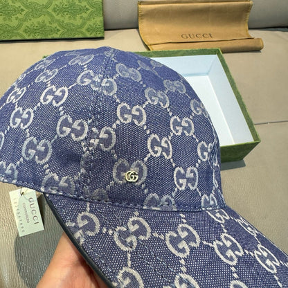 HERITAGE FIELD CAP “GG Canvas Blue & Grey”