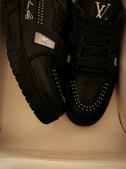 CHUNKY SKATE TRAINER “Black Diamond”