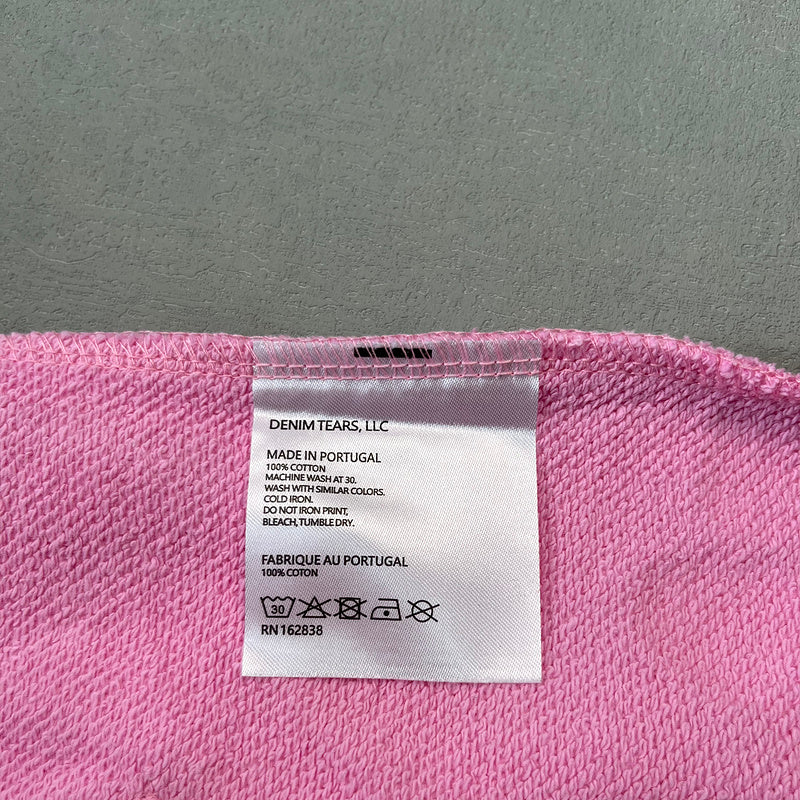 WASHED INDIGO SET “Pink”