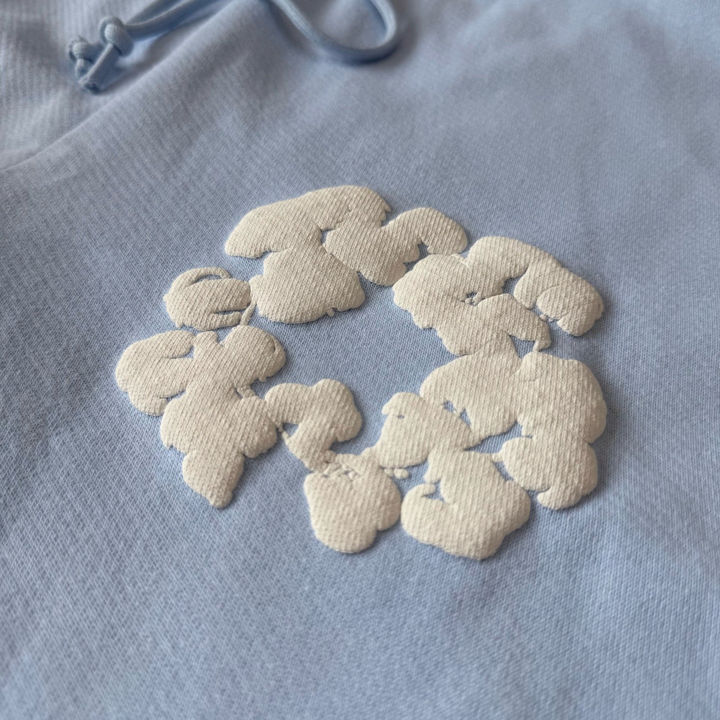 WASHED INDIGO SET “Powder Blue”