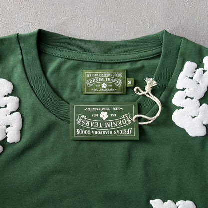 WASHED INDIGO SET “Green”