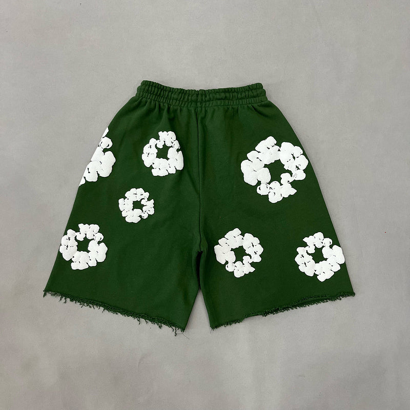 WASHED INDIGO SET “Green”
