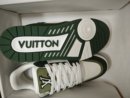 CHUNKY SKATE TRAINER “Military Green”