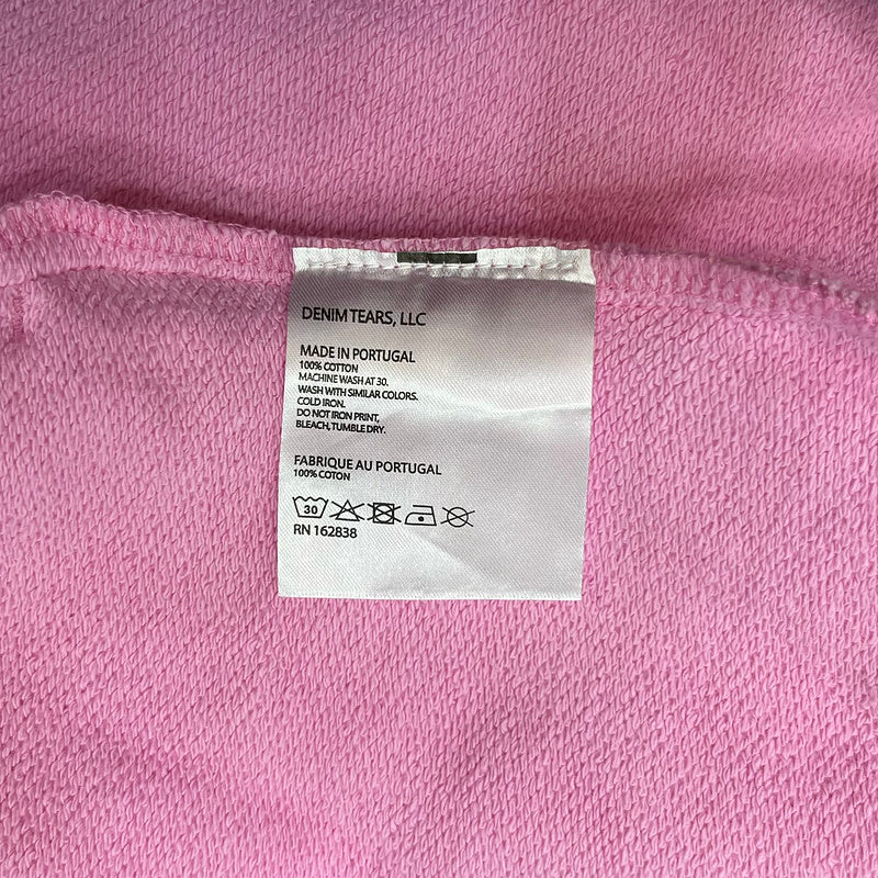WASHED INDIGO SET “Pink”