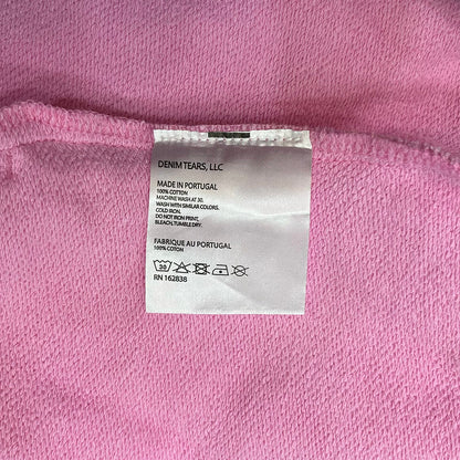 WASHED INDIGO SET “Pink”