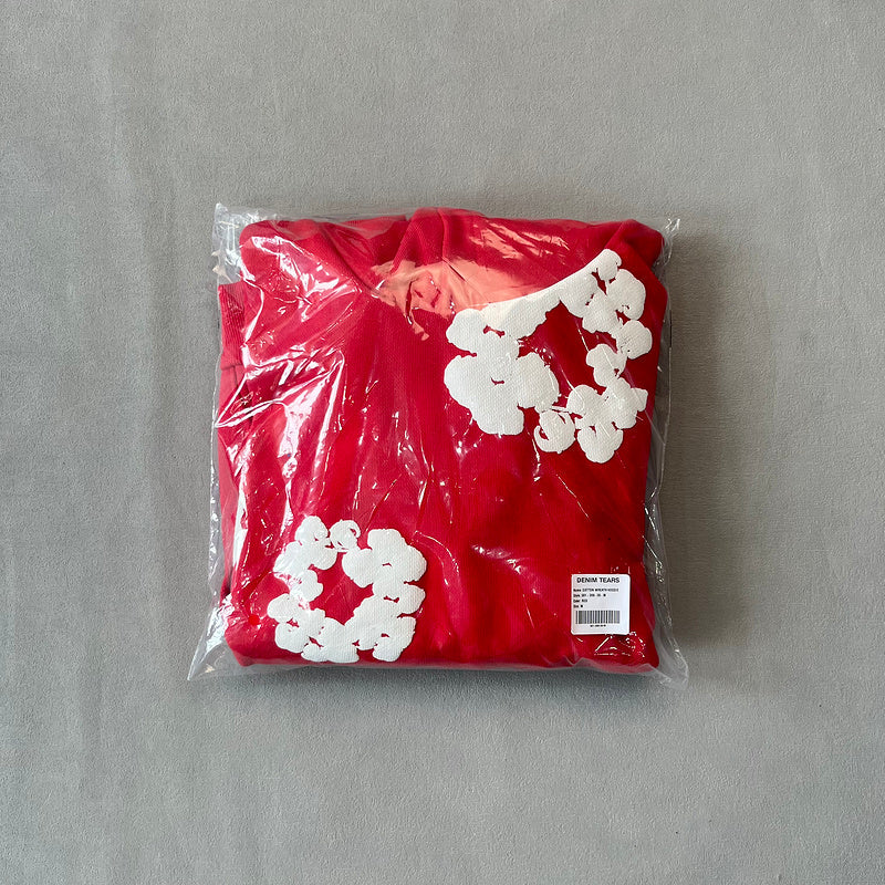 WASHED INDIGO SET “Red”