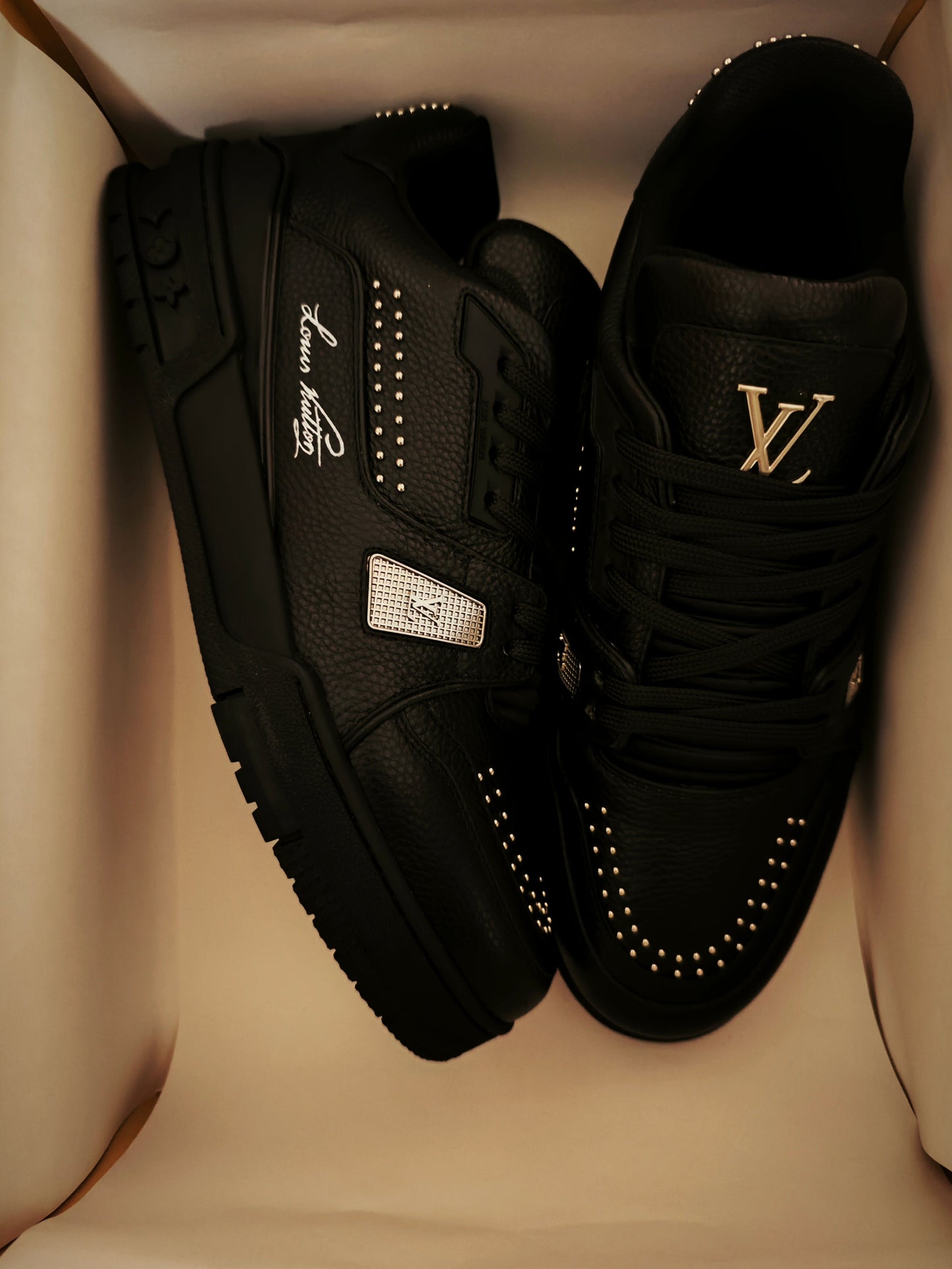CHUNKY SKATE TRAINER “Black Diamond”