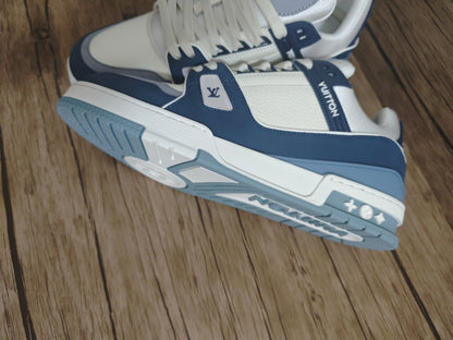 CHUNKY SKATE TRAINER “Blue”