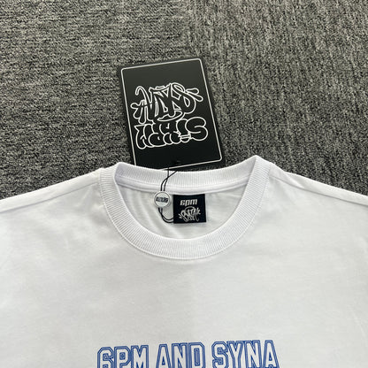 UTILITY GRAPHIC TEE “Can't Rush Greatness White”