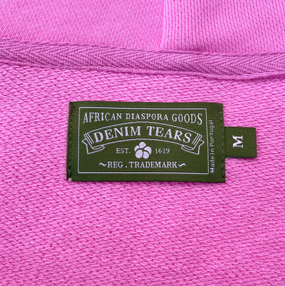 WASHED INDIGO SET “Pink”