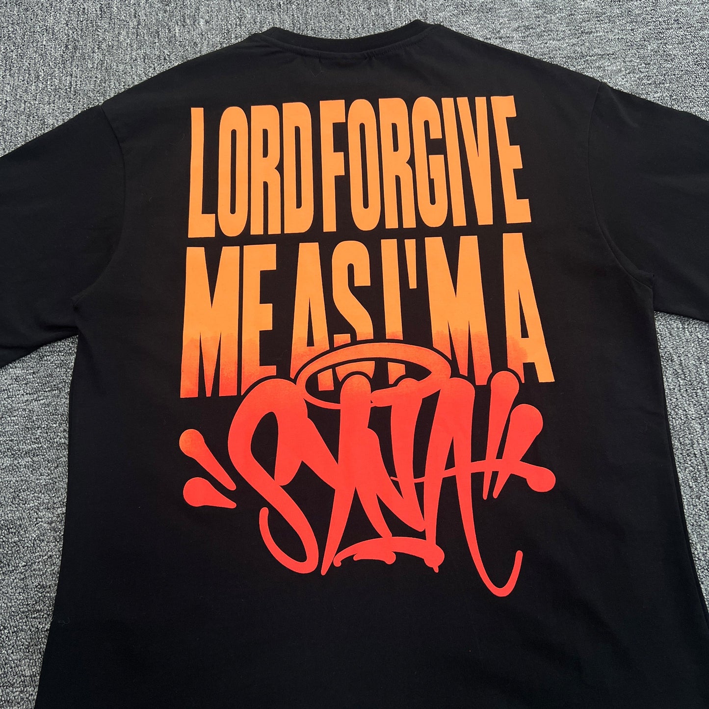 UTILITY GRAPHIC TEE “Fire Black”