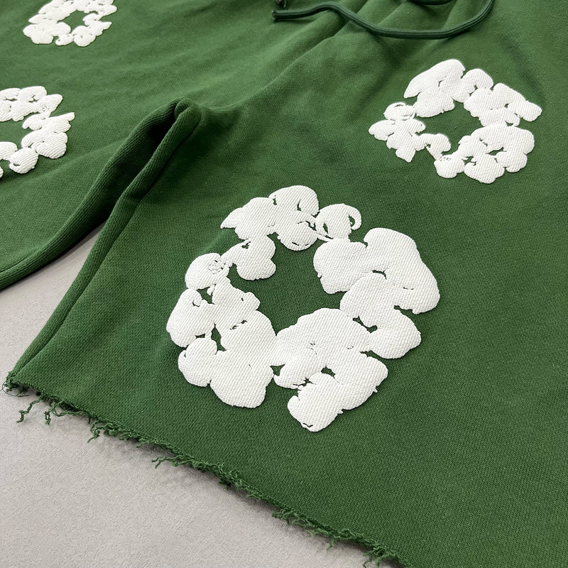 WASHED INDIGO SET “Green”